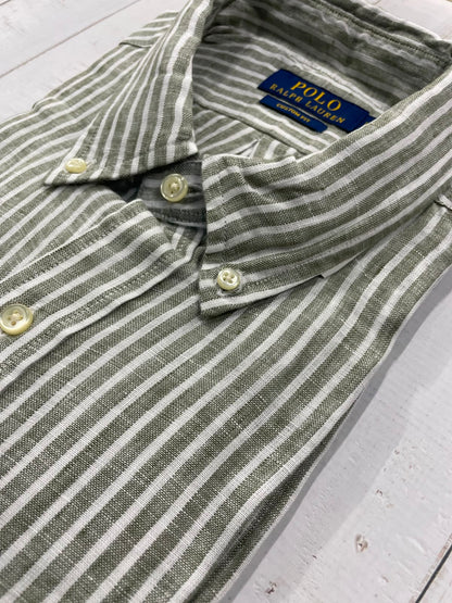 Polo Ralph Lauren - Full sleeve Pure linen shirt - Custom Fit