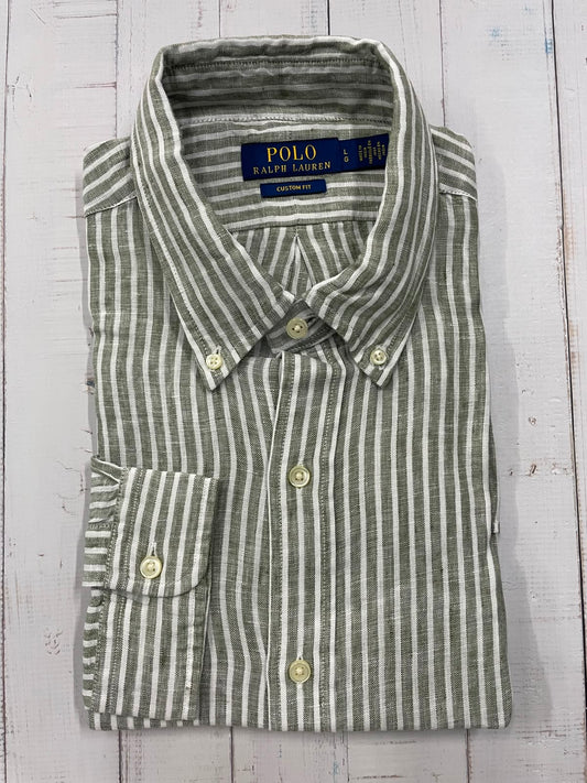 Polo Ralph Lauren - Full sleeve Pure linen shirt - Custom Fit