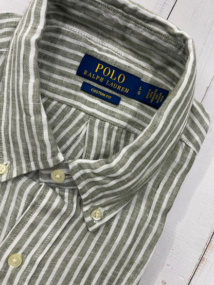 Polo Ralph Lauren - Full sleeve Pure linen shirt - Custom Fit