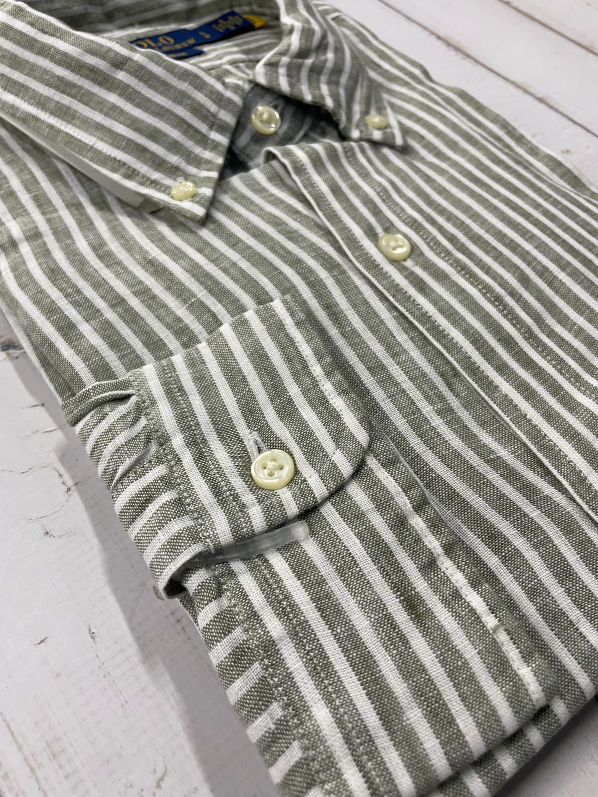 Polo Ralph Lauren - Full sleeve Pure linen shirt - Custom Fit