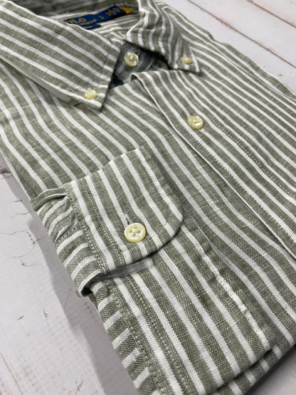Polo Ralph Lauren - Full sleeve Pure linen shirt - Custom Fit