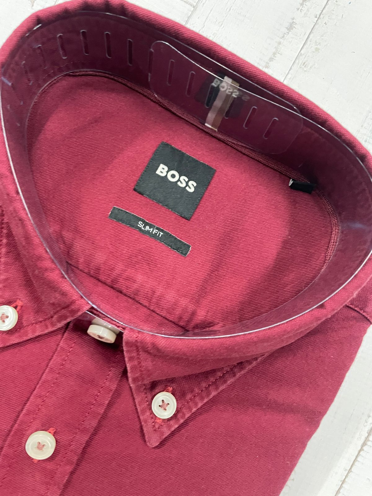 BOSS - Full sleeve oxford shirt - Slim Fit