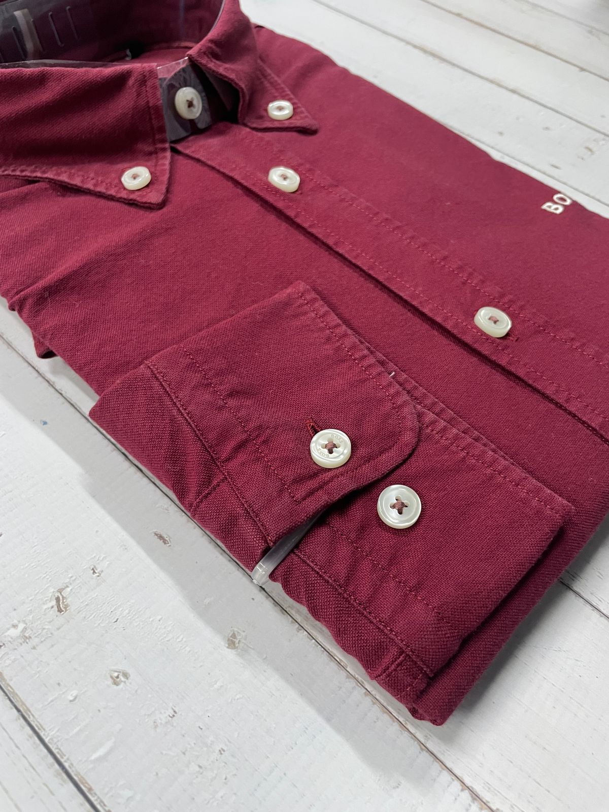 BOSS - Full sleeve oxford shirt - Slim Fit