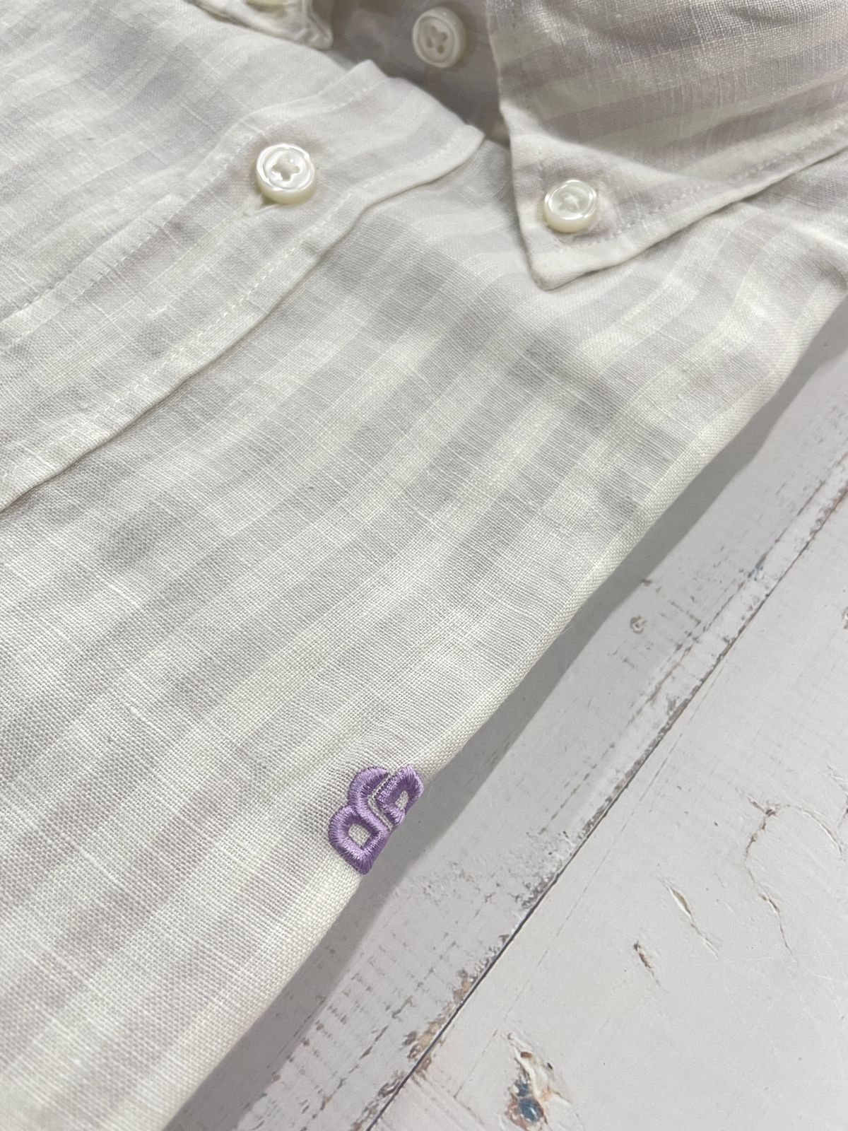 BOSS - Full sleeve Pure linen shirt - Regular Fit
