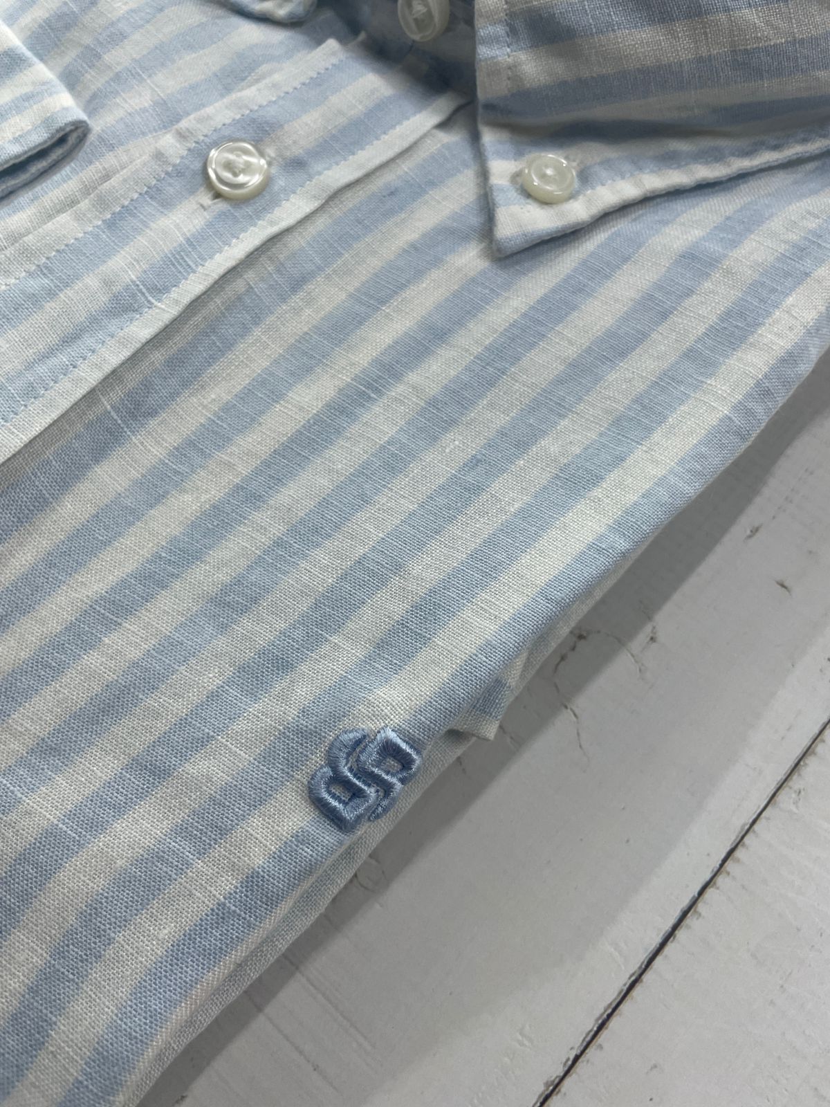 BOSS - Full sleeve Pure linen shirt - Regular Fit