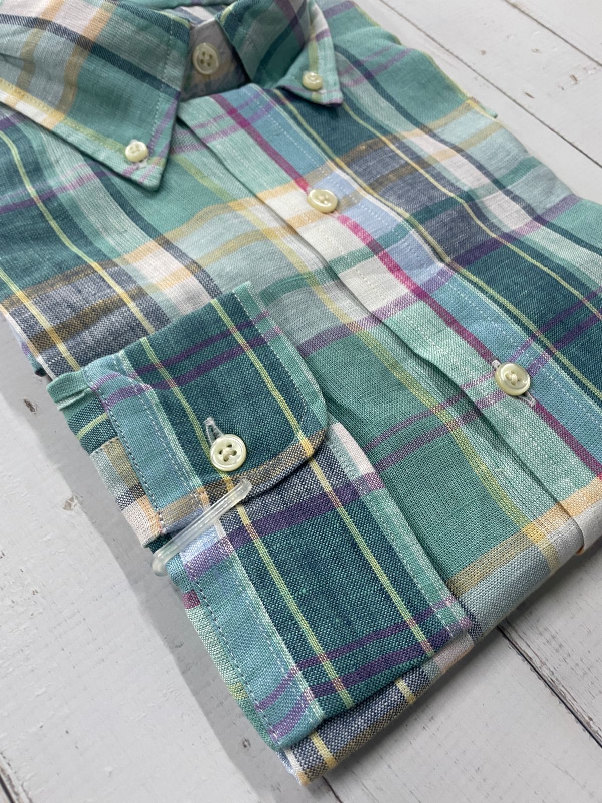 Polo Ralph Lauren - Full sleeve Pure linen shirt - Custom Fit