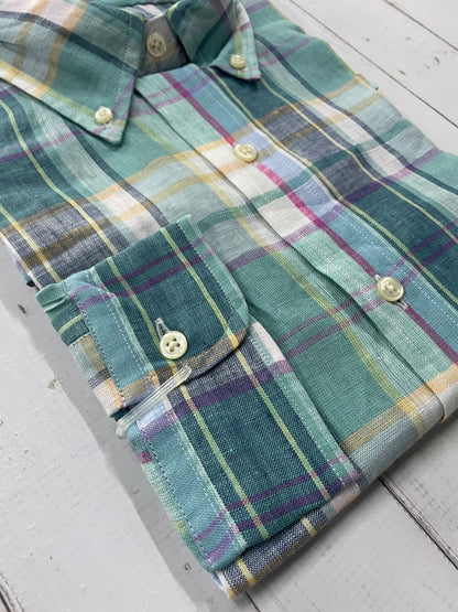 Polo Ralph Lauren - Full sleeve Pure linen shirt - Custom Fit