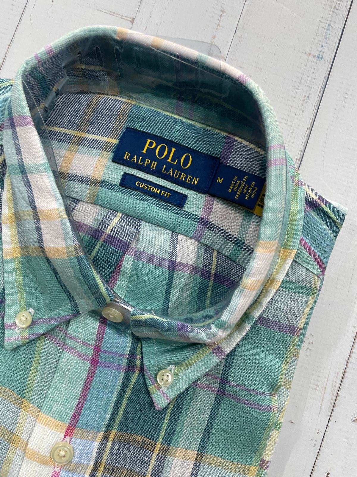 Polo Ralph Lauren - Full sleeve Pure linen shirt - Custom Fit