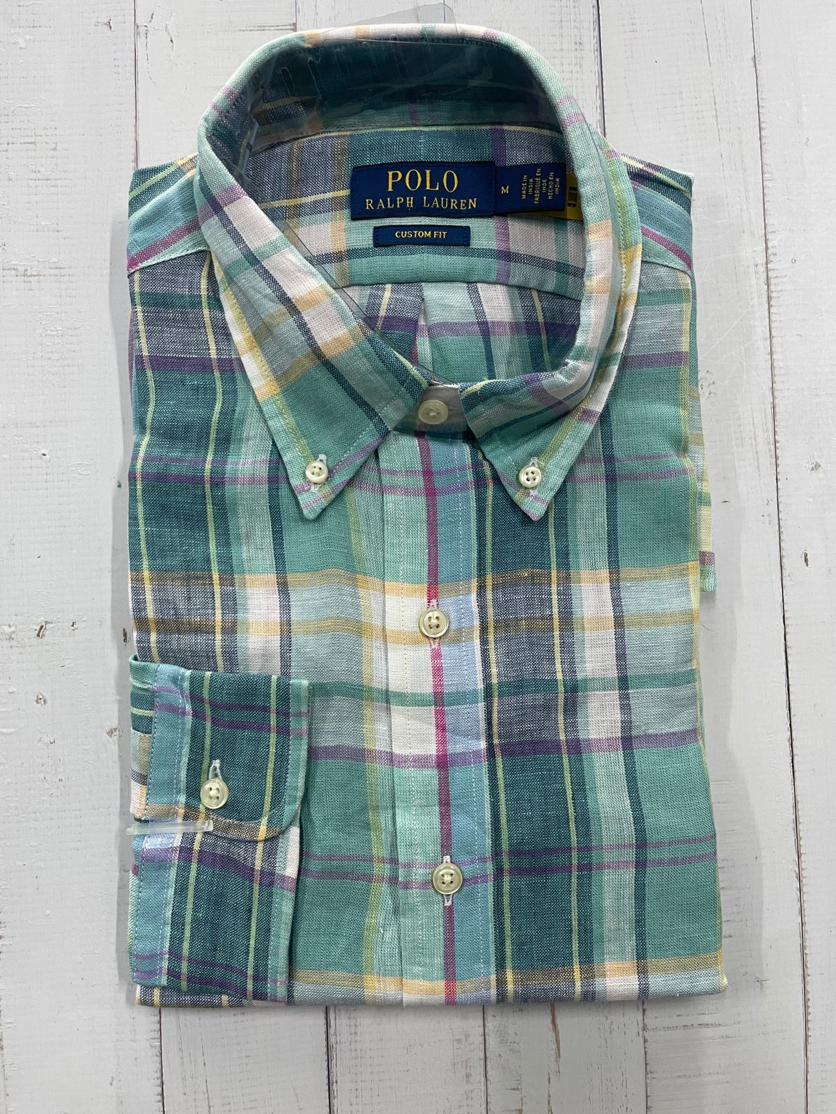 Polo Ralph Lauren - Full sleeve Pure linen shirt - Custom Fit