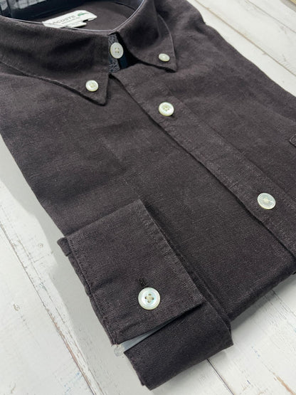 LACOSTE - Full Sleeved Linen Shirt