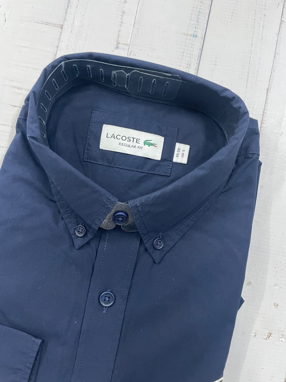 LACOSTE - Full Sleeved Cotton Shirt