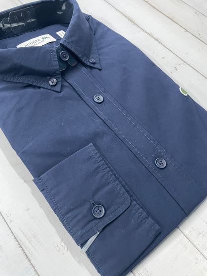 LACOSTE - Full Sleeved Cotton Shirt