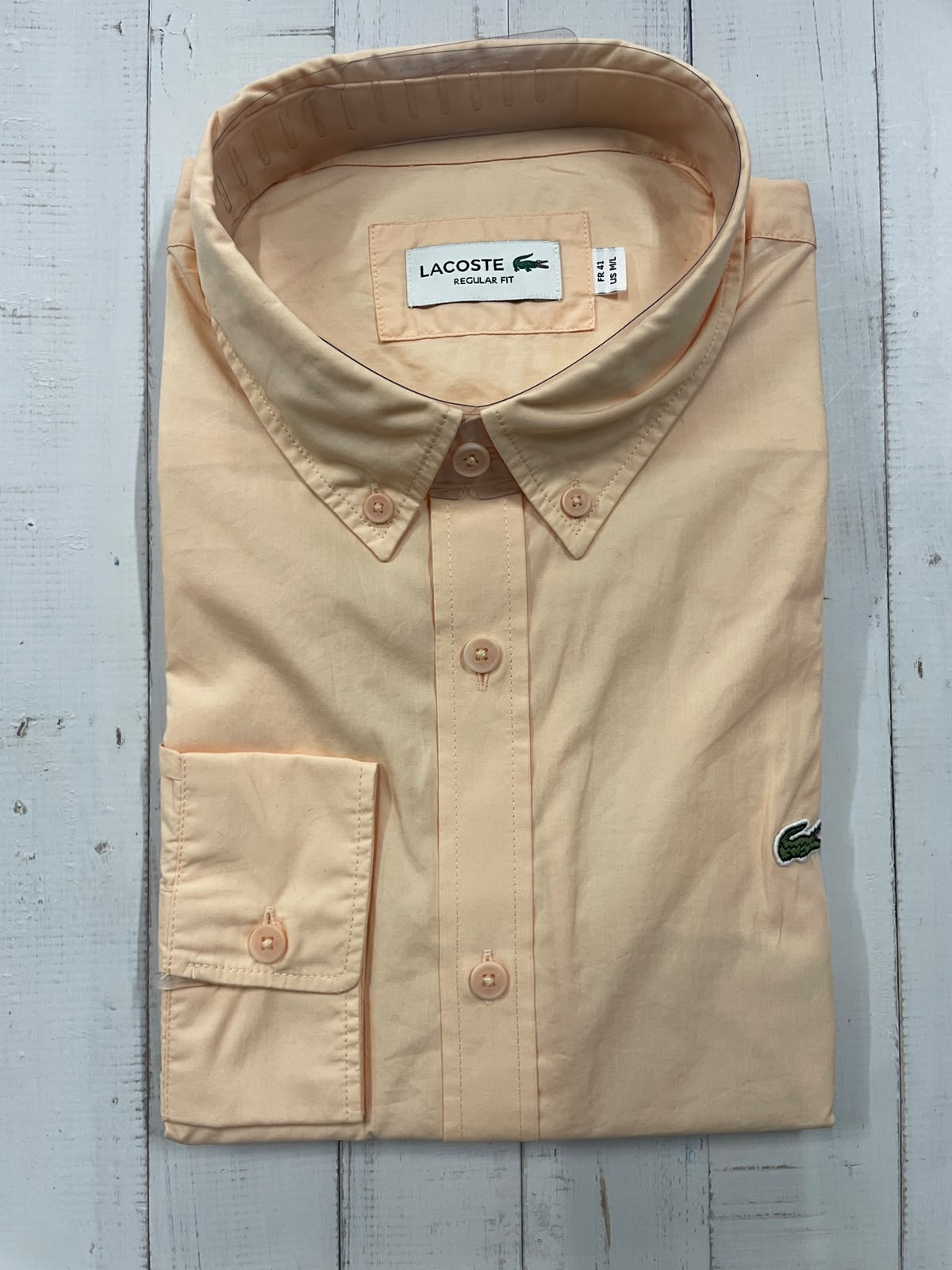 LACOSTE - Full Sleeved Cotton Shirt