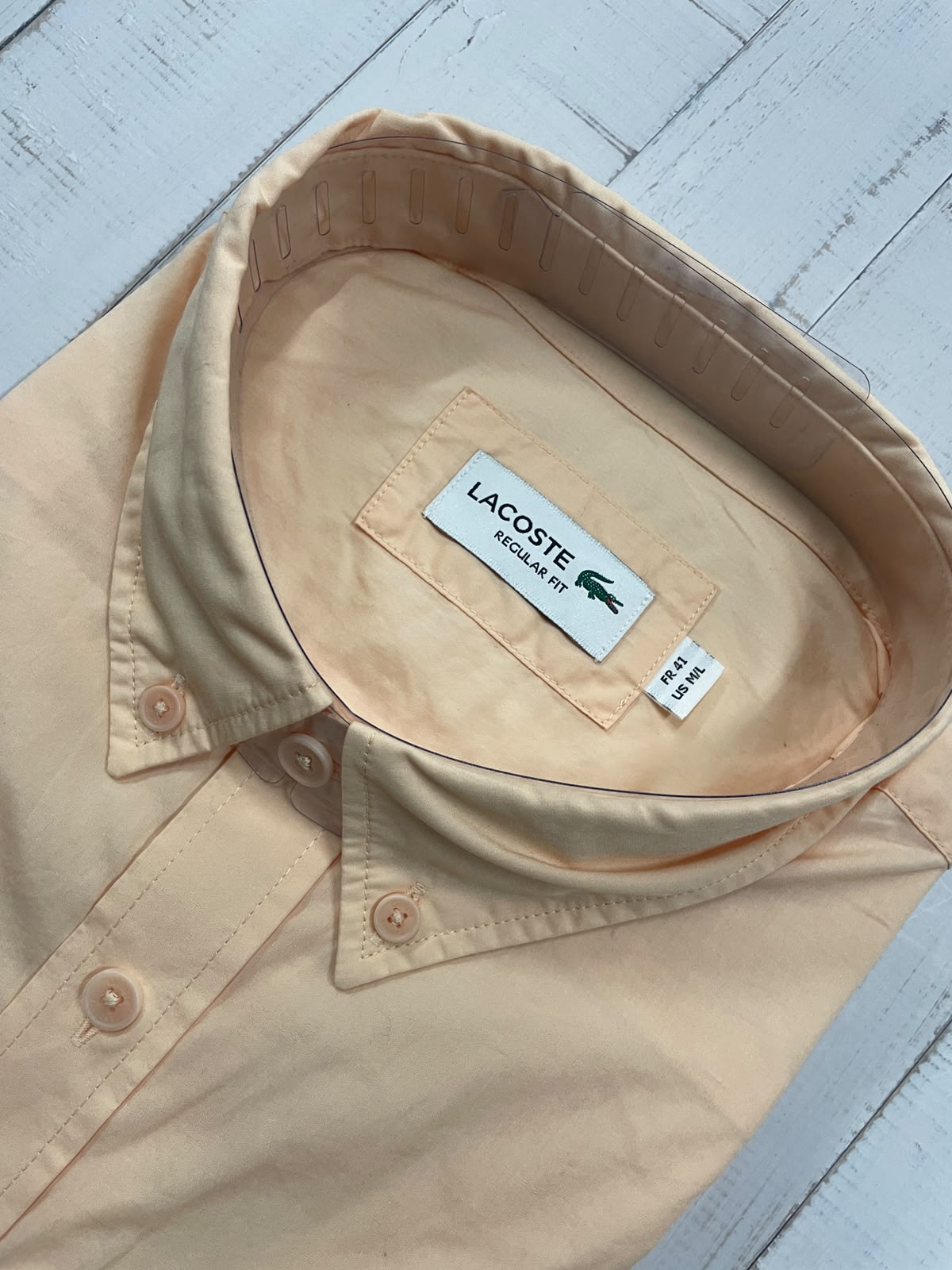 LACOSTE - Full Sleeved Cotton Shirt
