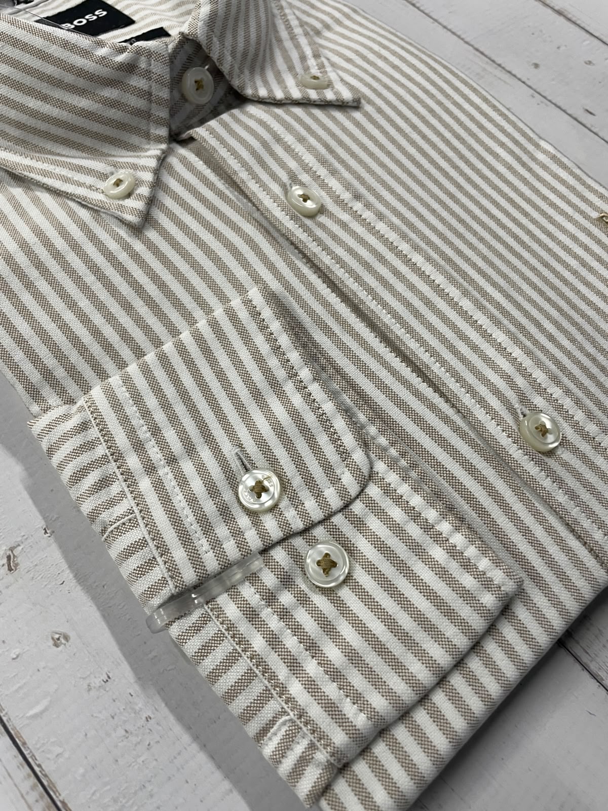 BOSS - Full sleeve cotton shirt - Slim Fit