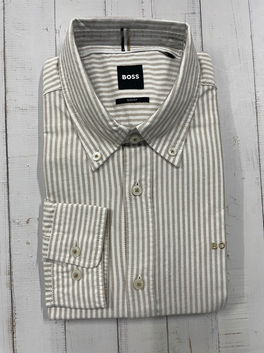 BOSS - Full sleeve cotton shirt - Slim Fit