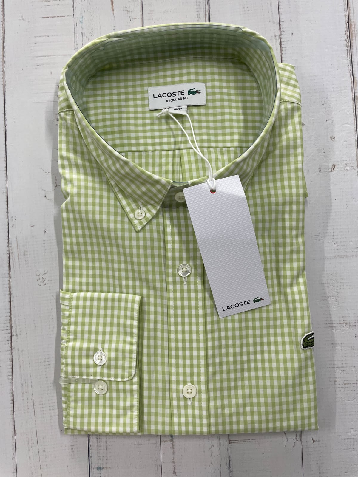 LACOSTE - Full Sleeved Cotton Shirt