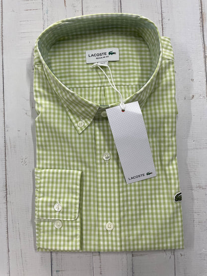 LACOSTE - Full Sleeved Cotton Shirt