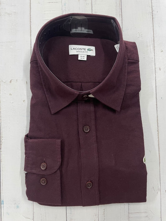 LACOSTE - Full Sleeved Cotton Shirt
