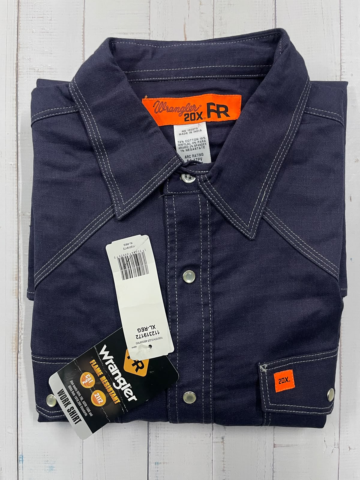 Wrangler - Flame resistant shirt - Regular fit