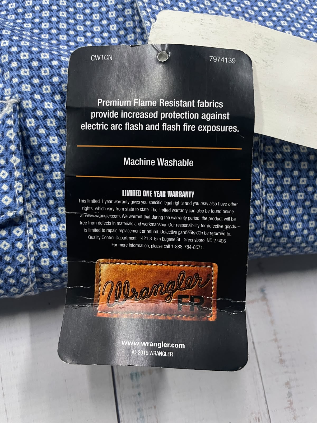 Wrangler - Flame resistant shirt