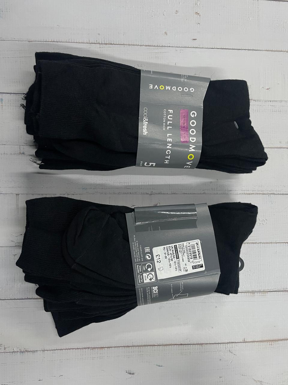 M & S - Full length socks - Black