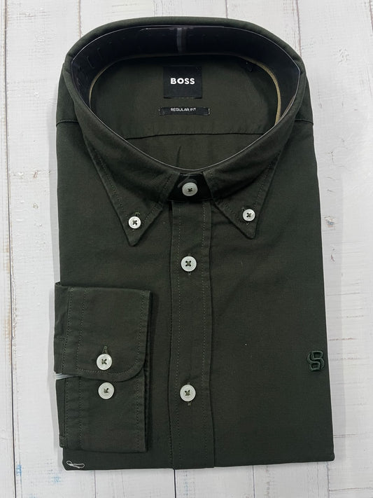 BOSS - Full sleeve cotton shirt - Regular Fit