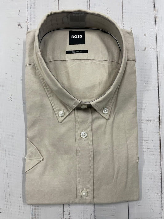BOSS - Half sleeved cotton shirt - Regular Fit