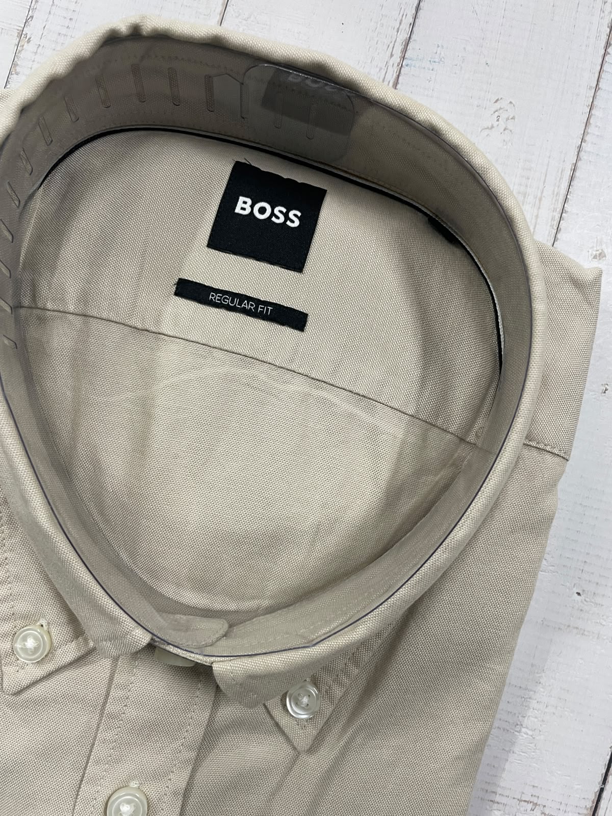 BOSS - Half sleeved cotton shirt - Regular Fit