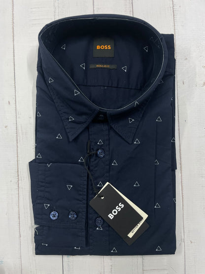 BOSS - Full sleeved cotton shirt - Regular Fit
