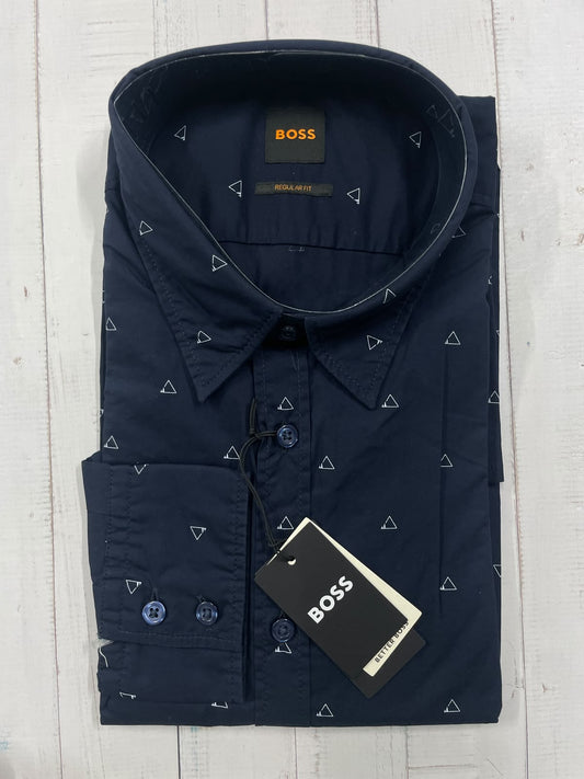 BOSS - Full sleeved cotton shirt - Regular Fit