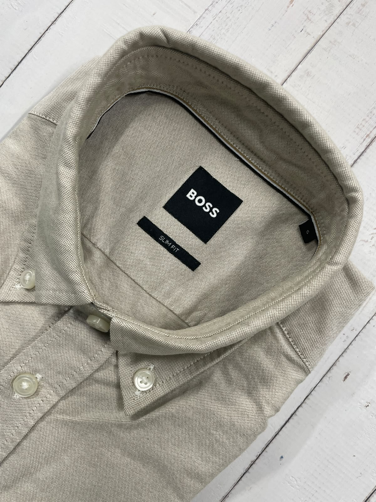 BOSS - Full sleeved cotton shirt - Slim Fit