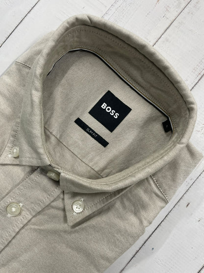 BOSS - Full sleeved cotton shirt - Slim Fit
