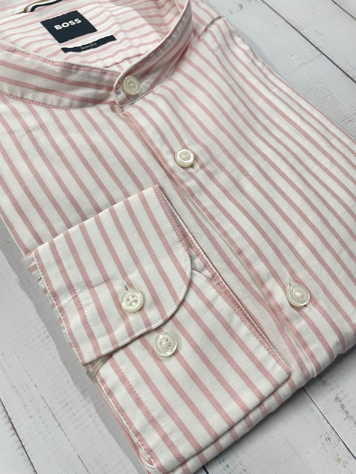 BOSS - Full sleeved cotton shirt - Slim Fit