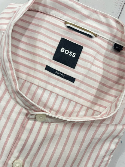 BOSS - Full sleeved cotton shirt - Slim Fit
