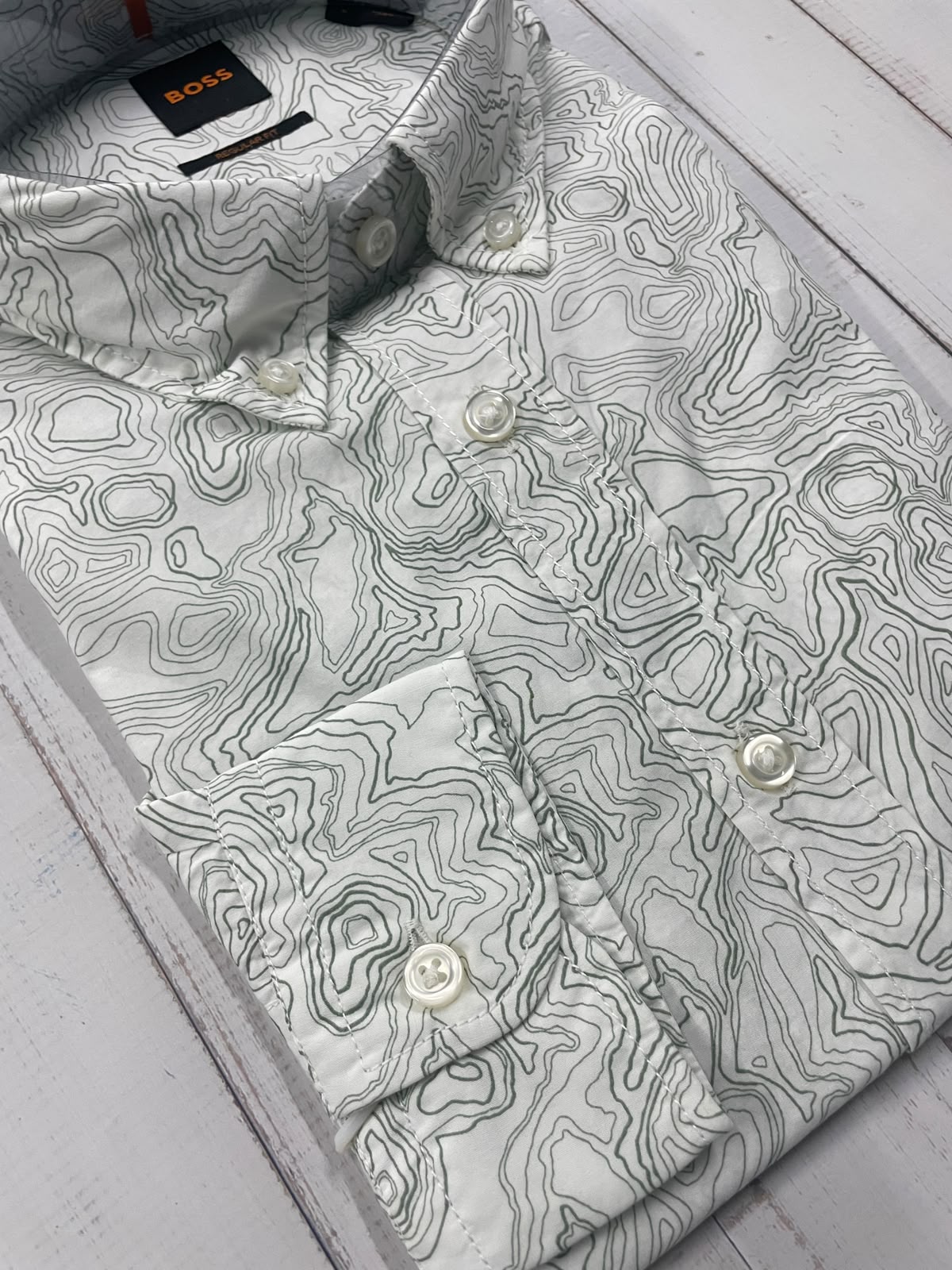 BOSS - Full sleeved cotton shirt - Regular Fit