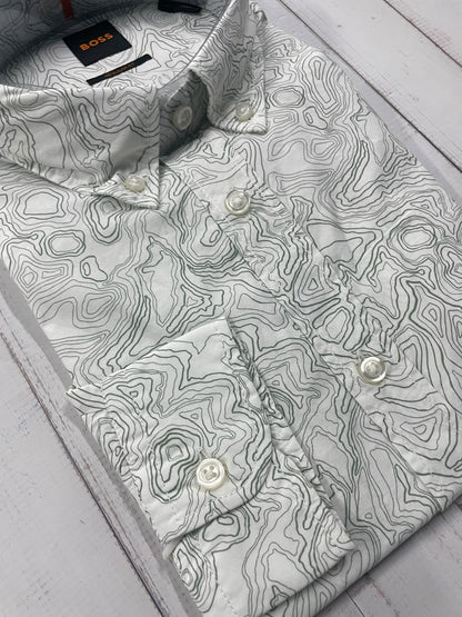 BOSS - Full sleeved cotton shirt - Regular Fit
