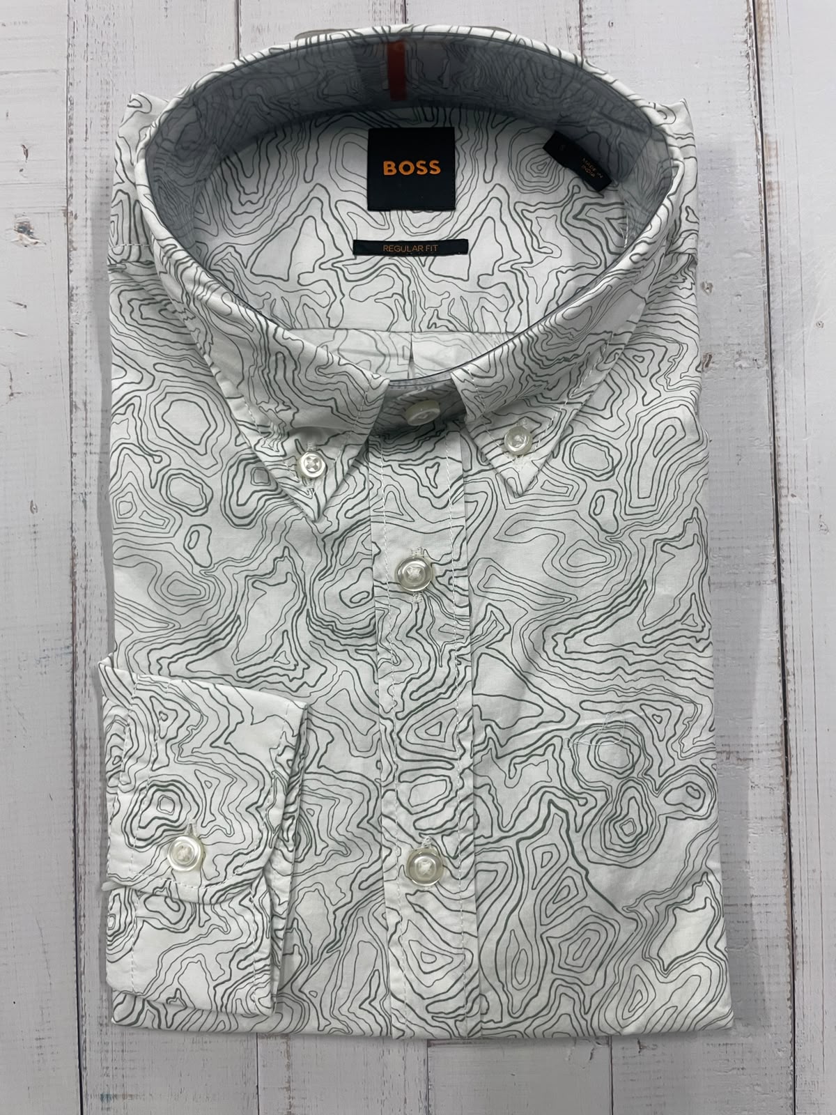 BOSS - Full sleeved cotton shirt - Regular Fit