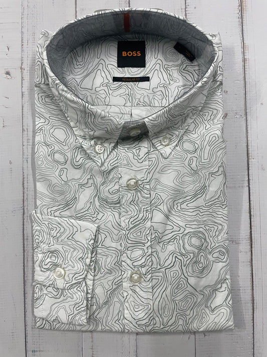 BOSS - Full sleeved cotton shirt - Regular Fit