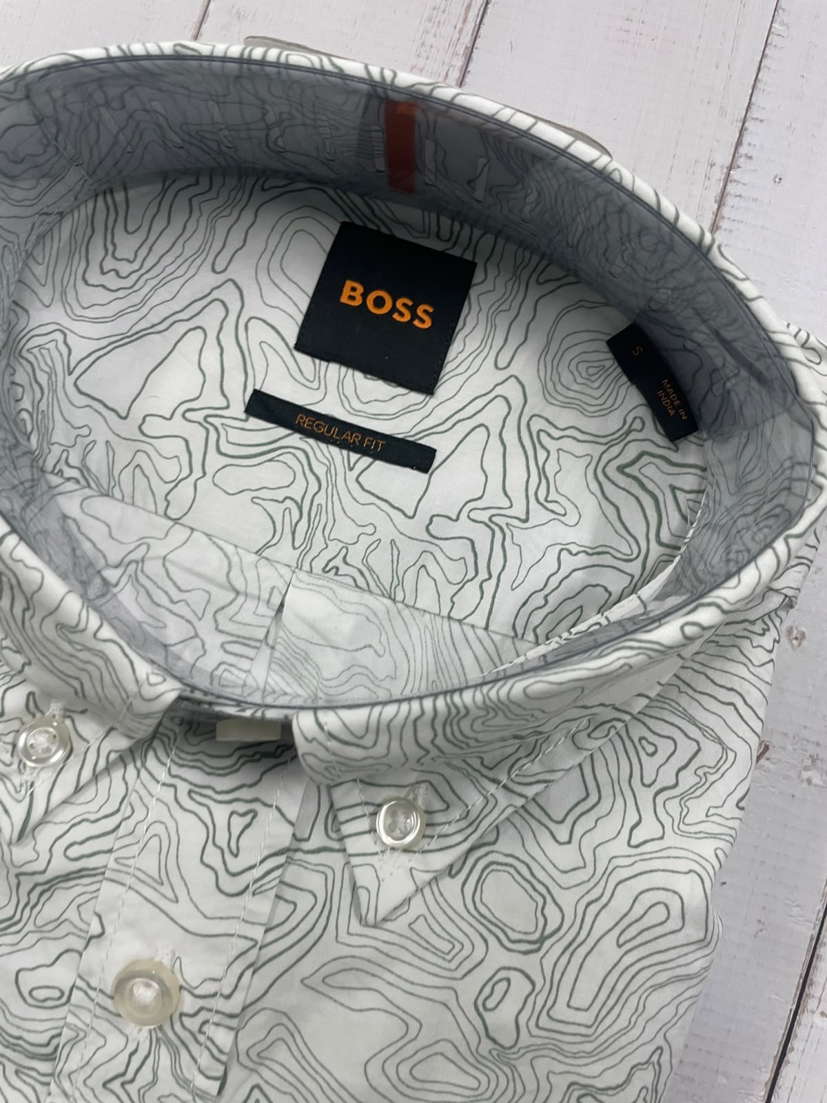 BOSS - Full sleeved cotton shirt - Regular Fit