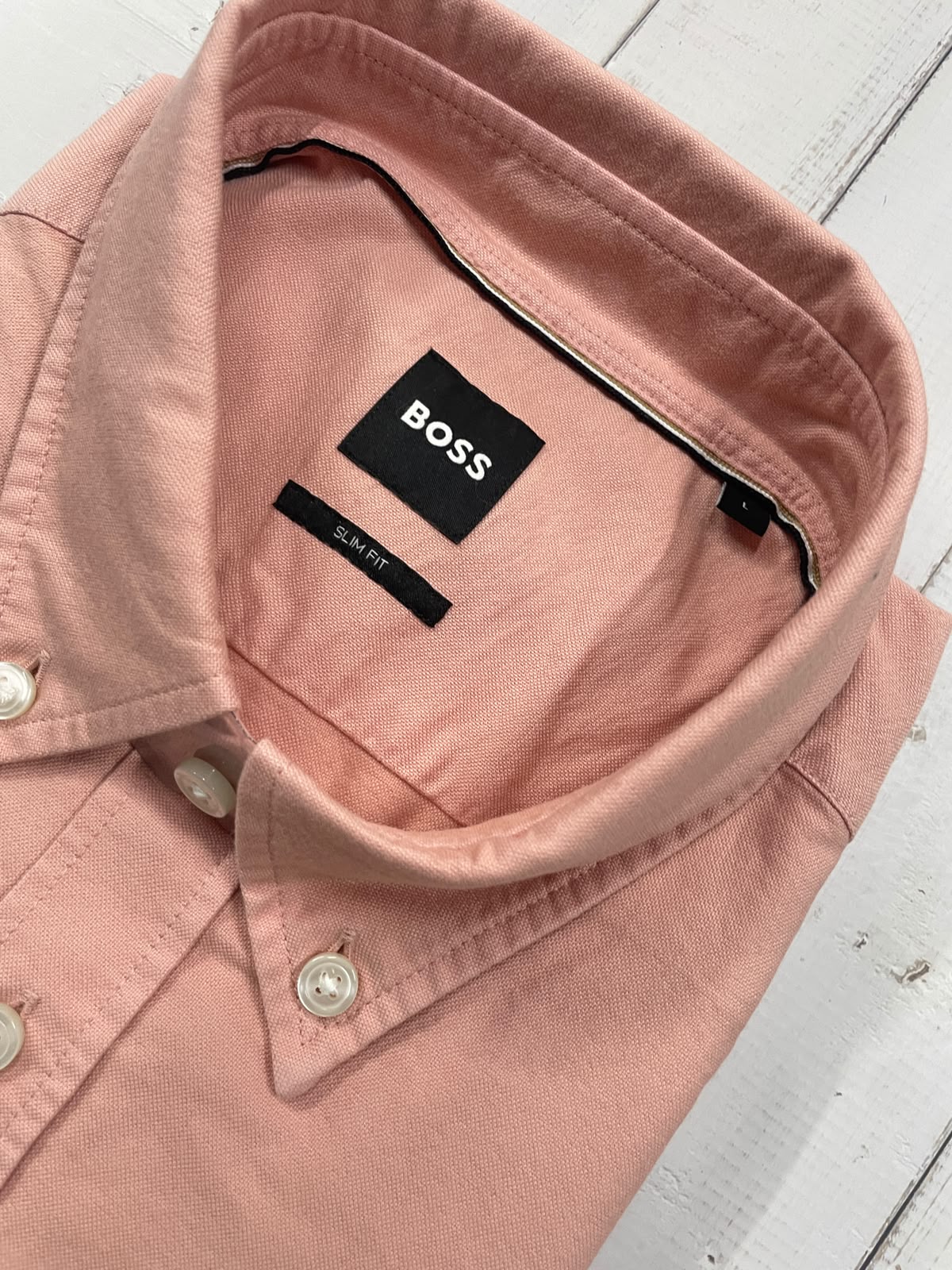 BOSS - Full sleeved cotton shirt - Slim Fit