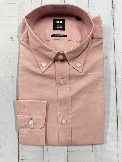 BOSS - Full sleeved cotton shirt - Regular Fit- Selected by Shohei Ohtani