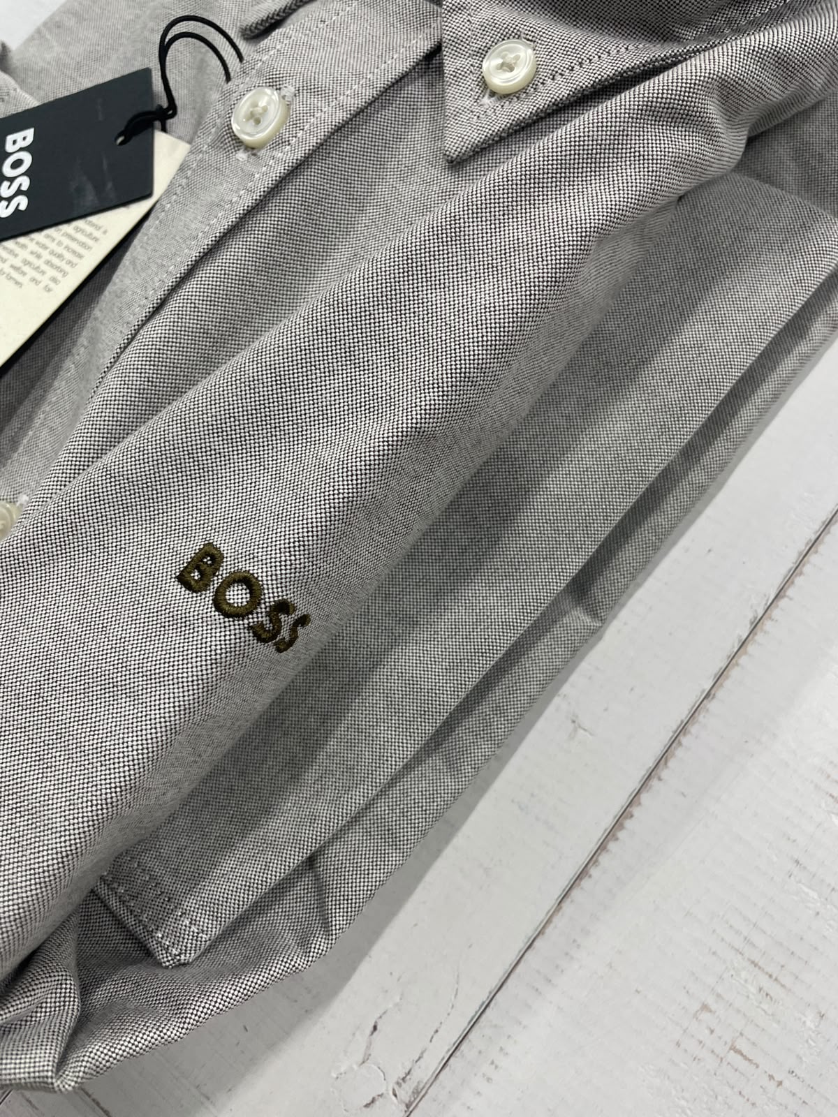 BOSS - Full sleeved cotton shirt - Slim Fit