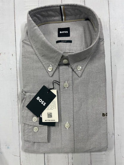 BOSS - Full sleeved cotton shirt - Slim Fit