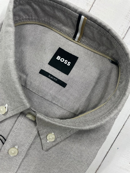 BOSS - Full sleeved cotton shirt - Slim Fit