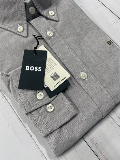 BOSS - Full sleeved cotton shirt - Slim Fit