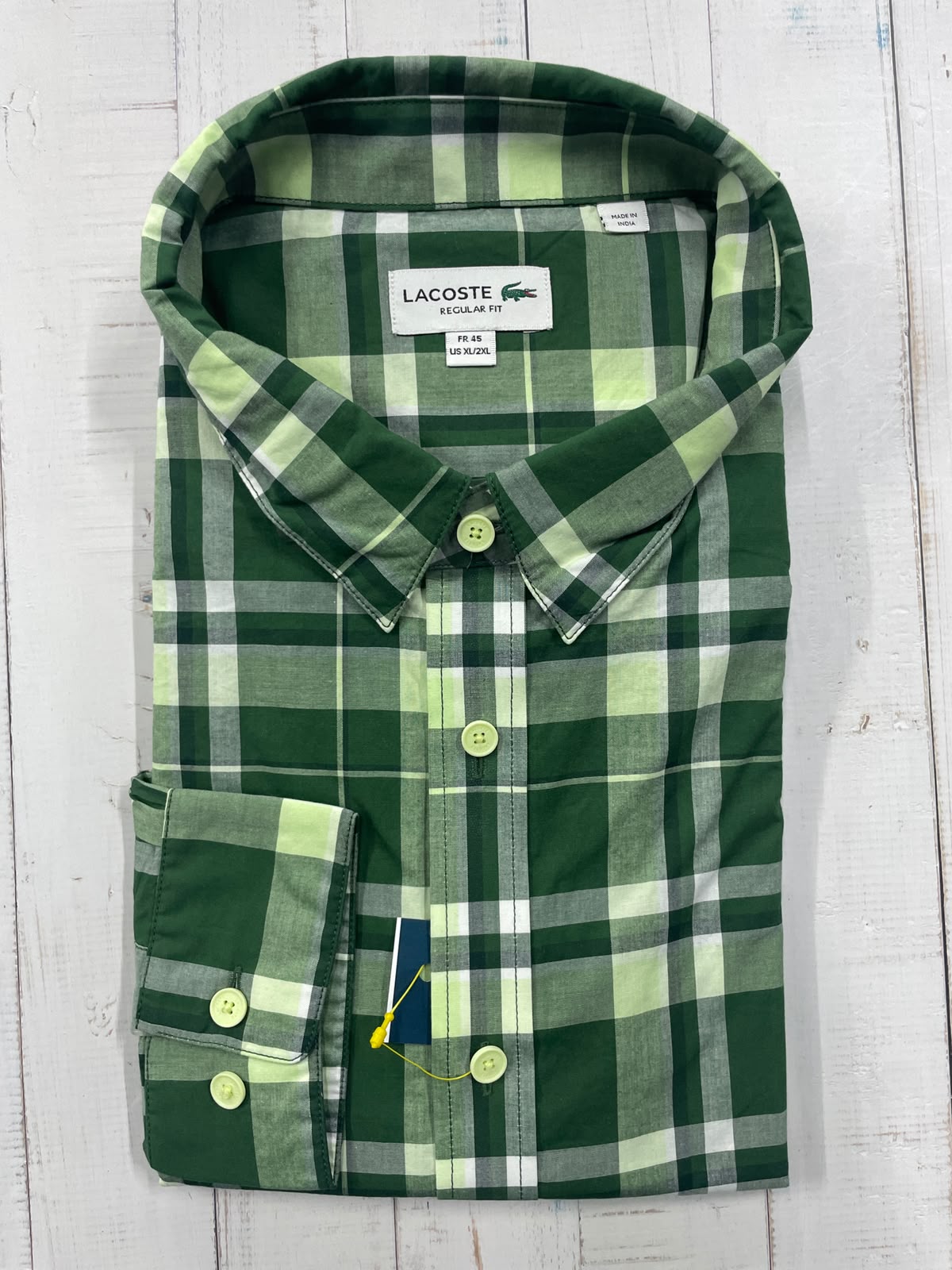 LACOSTE - Full Sleeved Cotton Shirt