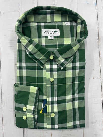LACOSTE - Full Sleeved Cotton Shirt