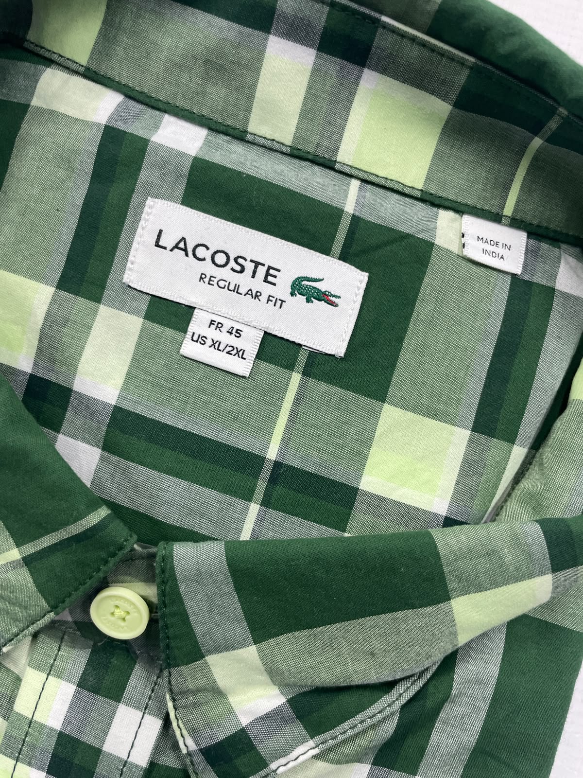 LACOSTE - Full Sleeved Cotton Shirt
