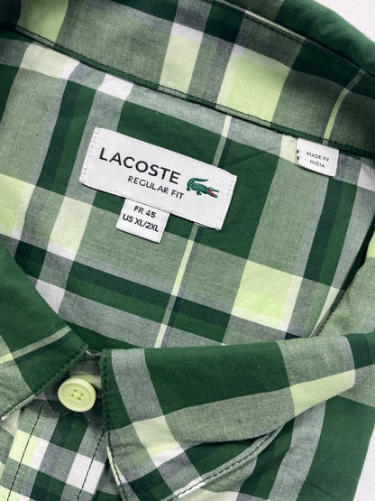 LACOSTE - Full Sleeved Cotton Shirt